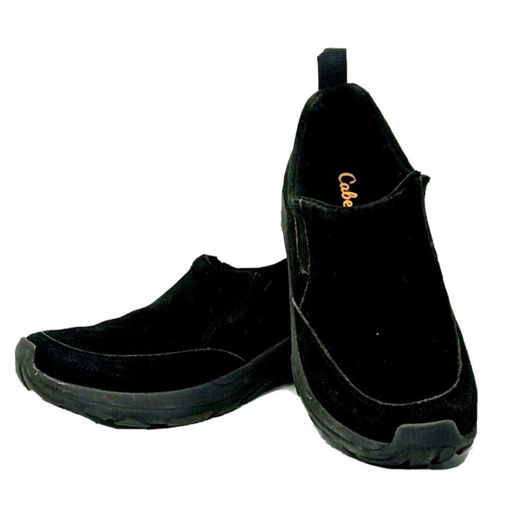 Cabela's 9.5M slip-on black walking shoe